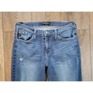 Kancan Distressed Medium Wash Stretch Blue Jeans BK1231 *Size 27x24.5